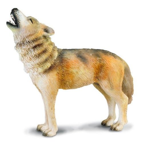 Collecta 88844 Timberwolf gimiendo 8 cm de animales salvajes novedad 2019 